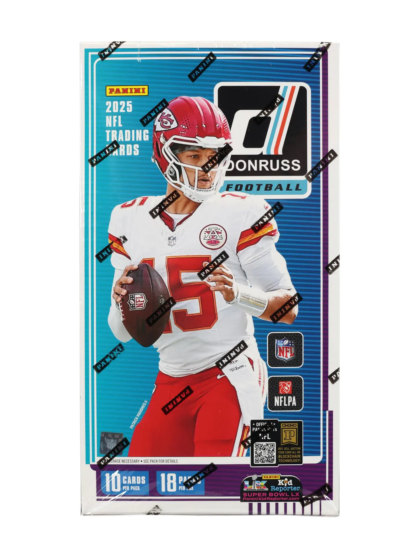 2025 Panini Donruss Football Hobby 18-Box Case | DA Card World