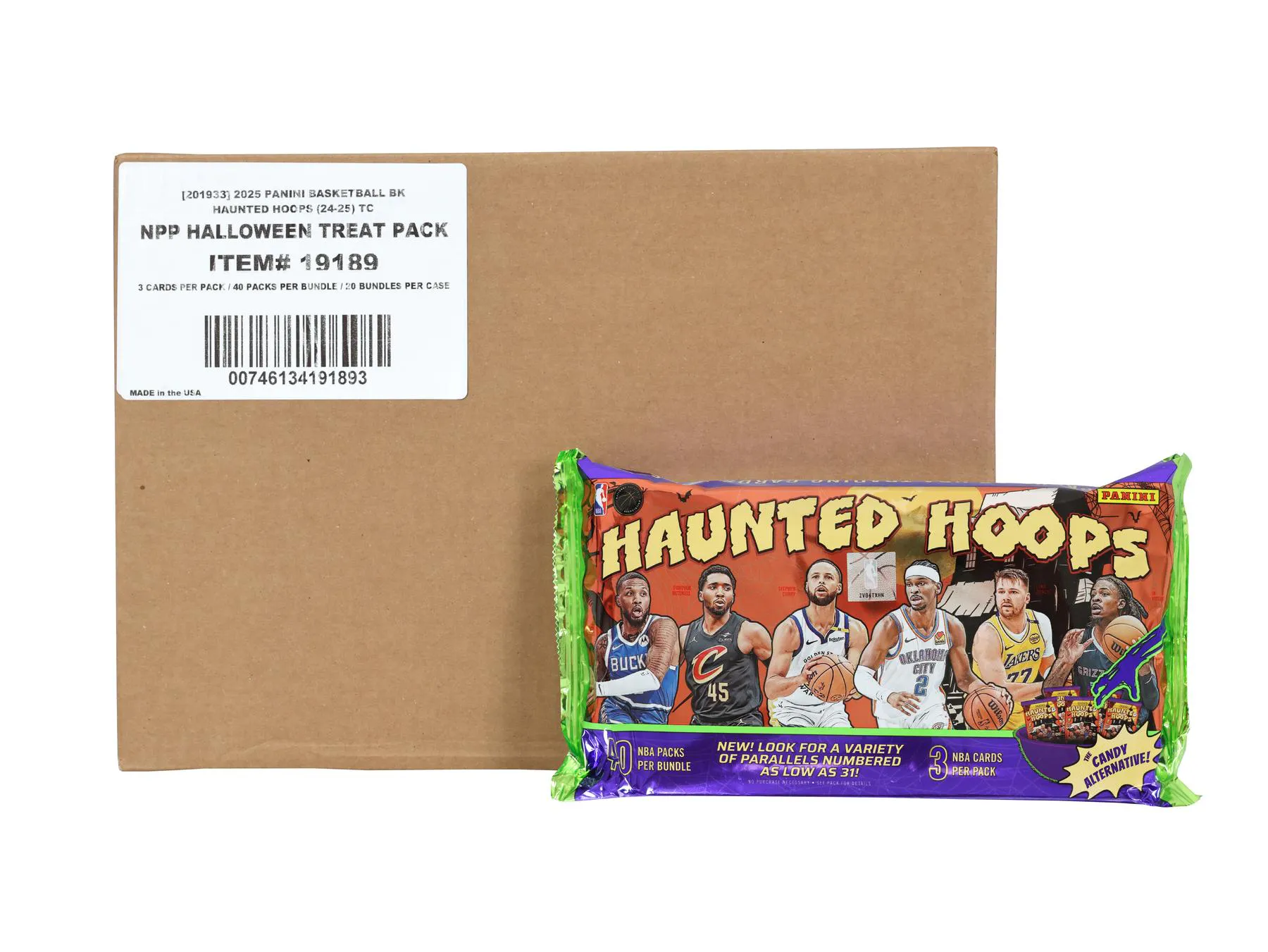 2024/25 Panini Haunted Hoops Halloween Basketball 40-Pack 20-Box Case | DA Card World 2024/25 Panini Haunted Hoops Halloween Basketball 40-Pack 20-Box Case | DA Card World