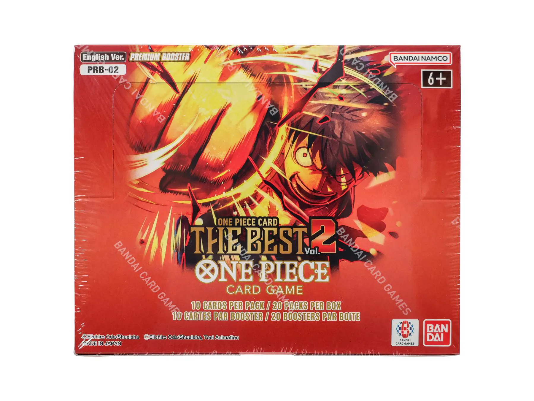One Piece: The Best Vol.2 (PRB-02) Premium Booster Box One Piece: The Best Vol.2 (PRB-02) Premium Booster Box