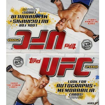 2010 Topps UFC Retail Box