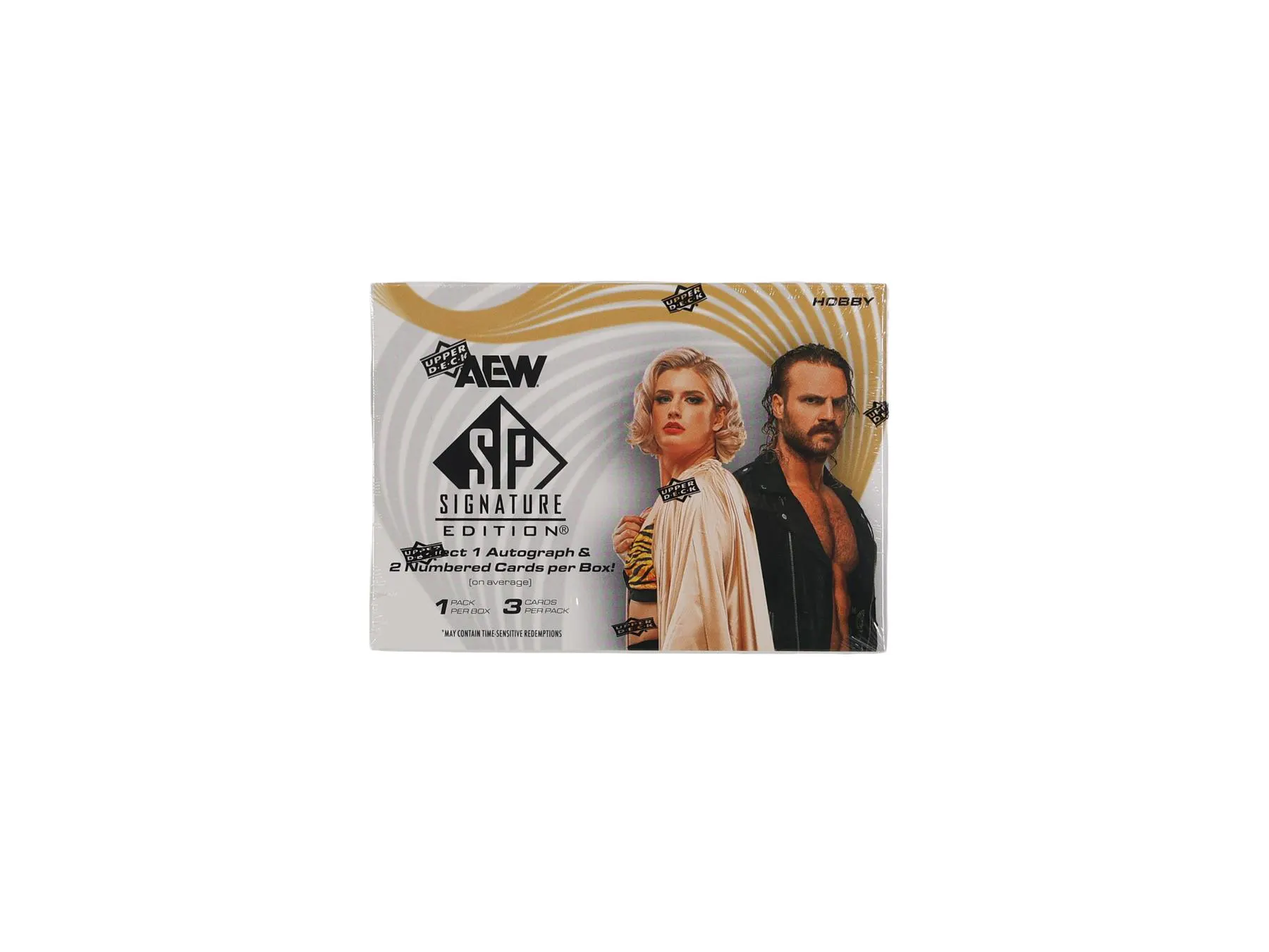 aew booster box 2025 Upper Deck AEW All Elite Wrestling SP Signature Edition Hobby Box