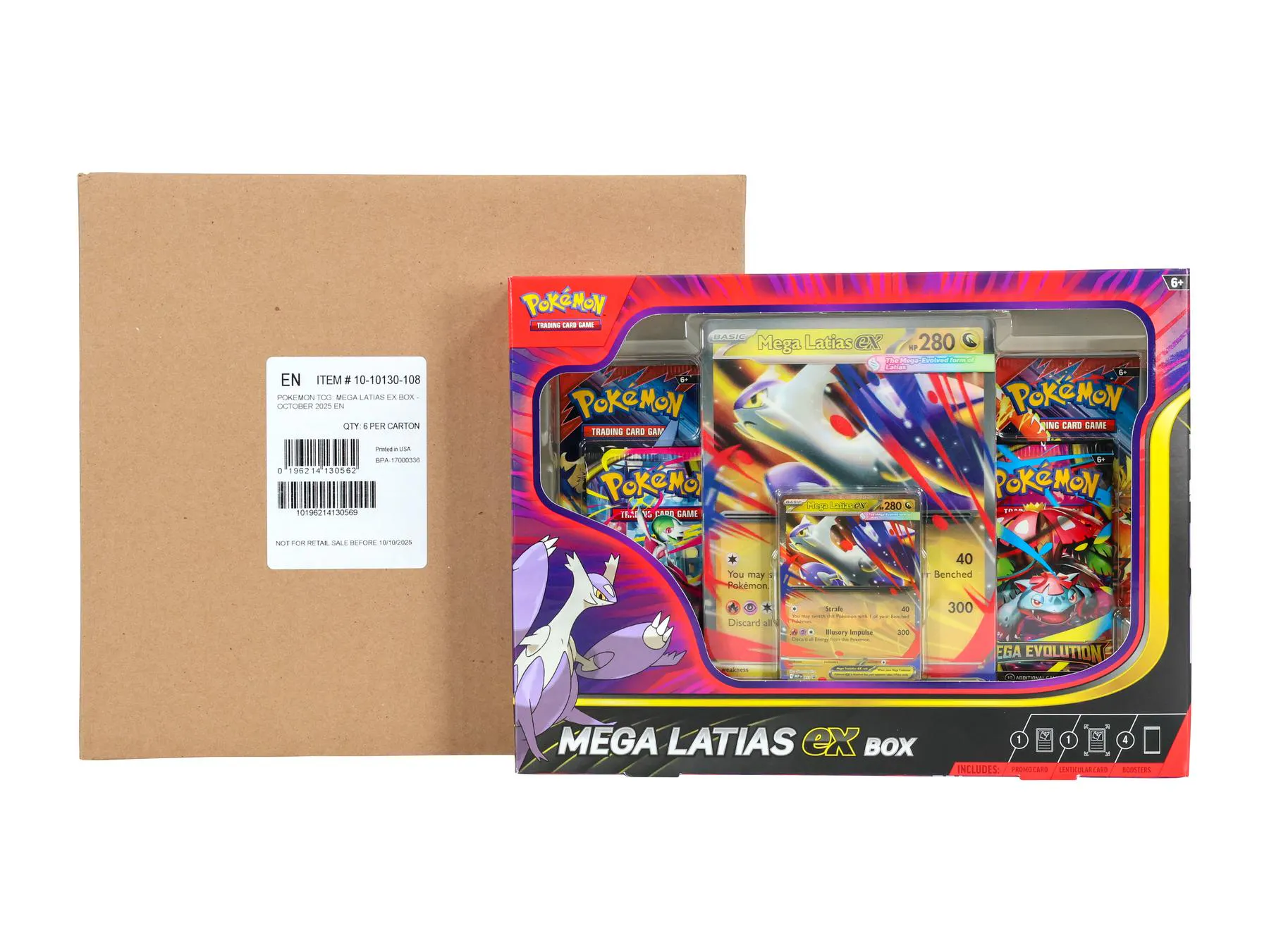 Pokmon TCG: Mega Latias ex 6-Box Case (10/10) Pokmon TCG: Mega Latias ex 6-Box Case (10/10)