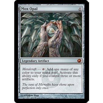 Magic the Gathering Scars of Mirrodin Single Mox Opal FOIL - MODERATE PLAY (MP)