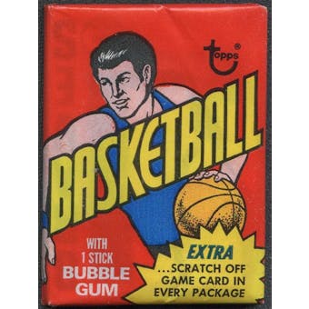 1974/75 Topps Basketball Wax Pack