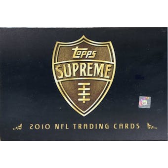 2010 Topps Supreme Football Hobby Box