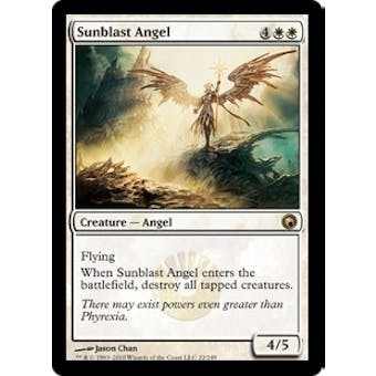 Magic the Gathering Scars of Mirrodin Single Sunblast Angel Foil