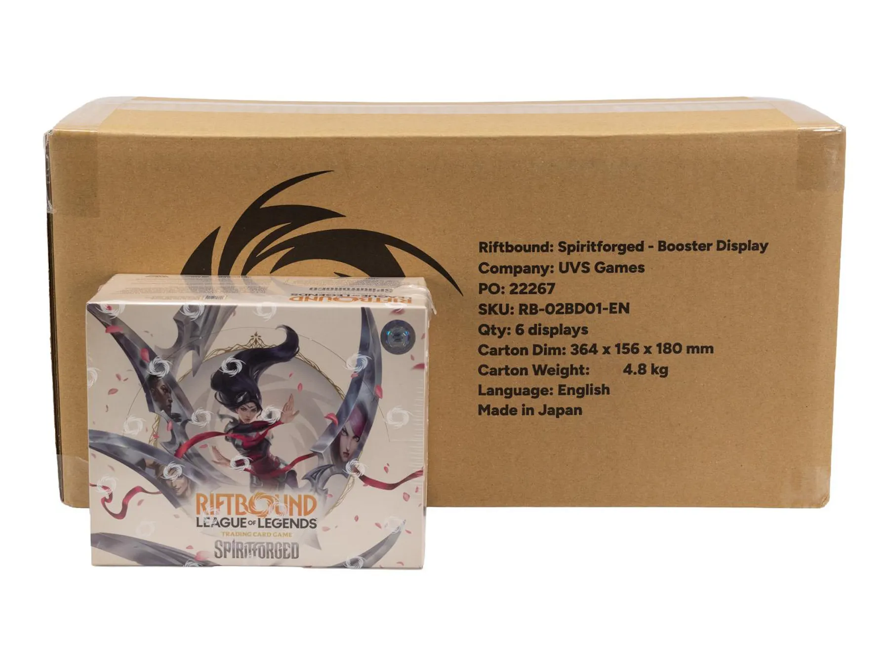Riftbound TCG: League of Legends Set 02 Spiritforged Booster Box Riftbound TCG: League of Legends Set 02 Spiritforged Booster Box