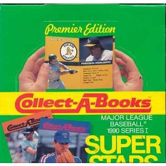 1990 Swell Collect A Book Baseball Wax Box