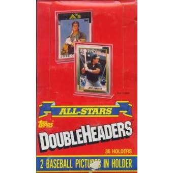 1990 Topps All-Star Doubleheader Baseball Hobby Box