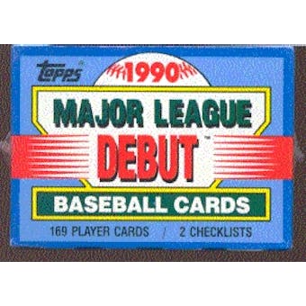 1990 Topps Debut Baseball Factory Set