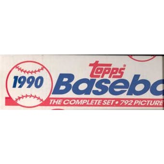 1990 Topps Baseball Factory Set (White Box)