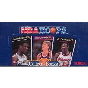 1990/91 Hoops Collect A Book Series 1 Basketball Wax Box