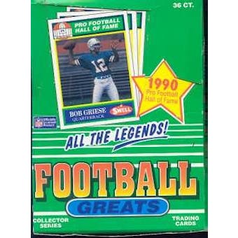 1990 Swell Greats Football Wax Box