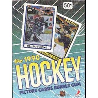 1990/91 Topps Hockey Wax Box