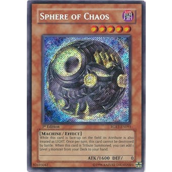 Yu-Gi-Oh Raging Battle Single Sphere of Chaos Secret Rare
