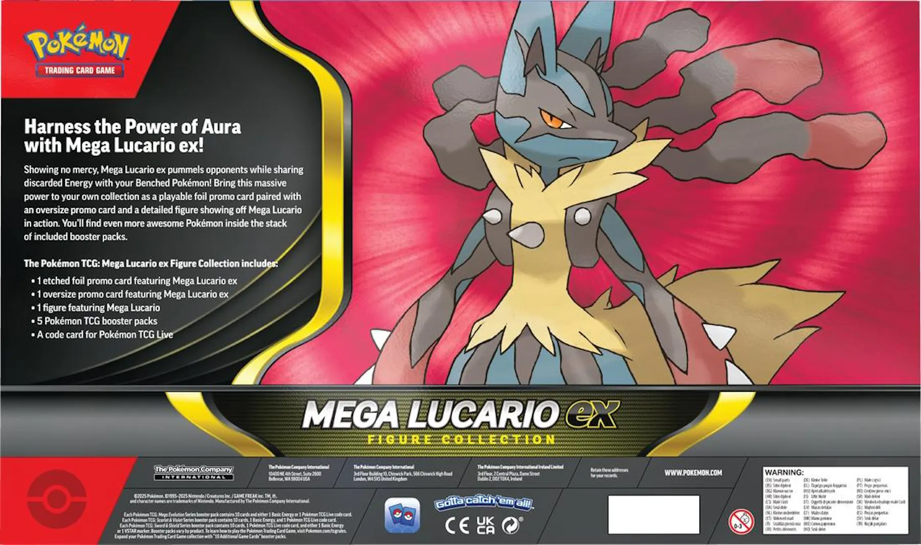 Pokemon Mega Lucario ex Figure Collection Box | DA Card World