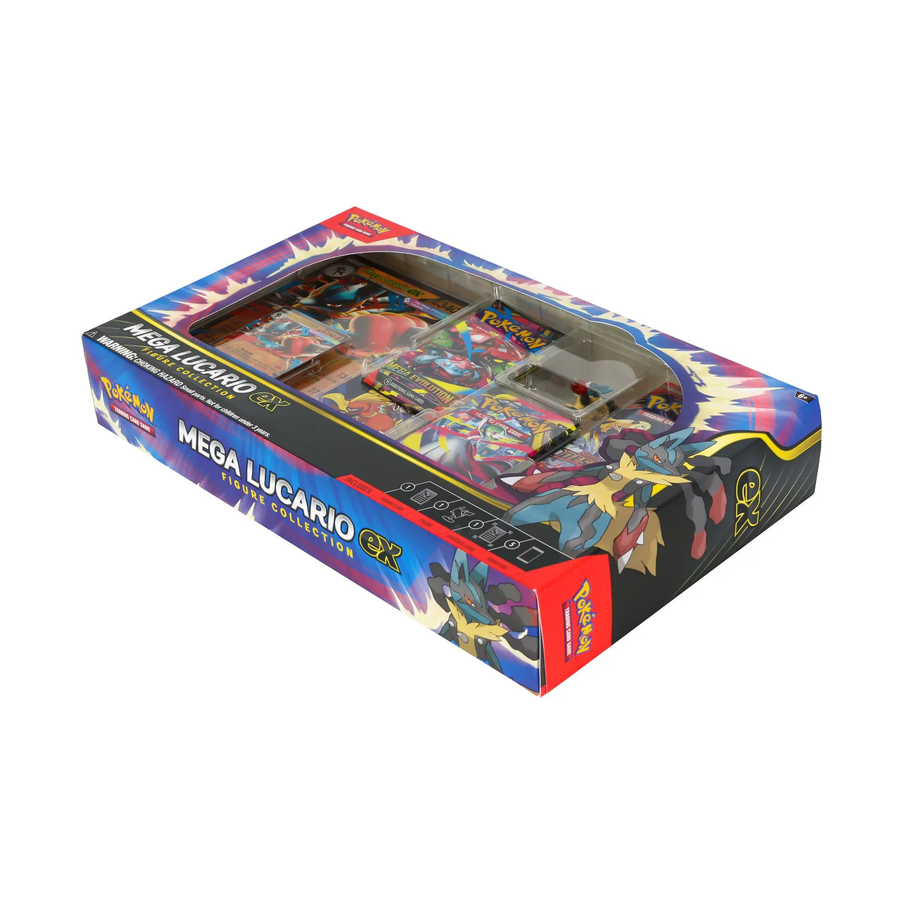 Pokemon Mega Lucario ex Figure Collection 6-Box Case | DA Card World Pokemon Mega Lucario ex Figure Collection 6-Box Case | DA Card World