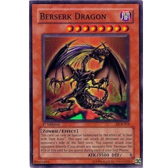 Yu-Gi-Oh Dark Crisis Single Berserk Dragon Super Rare (DCR-019)