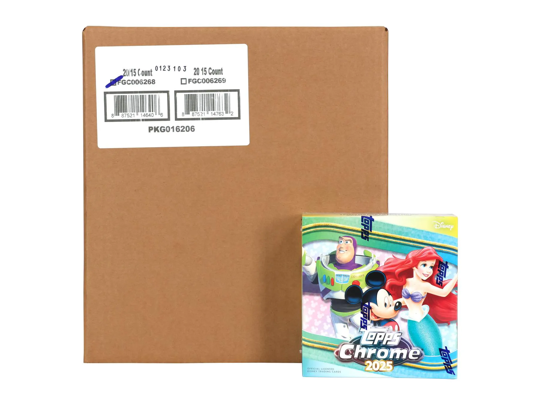 2025 Topps Chrome Disney Mega 20 Box Case 2025 Topps Chrome Disney Mega 20 Box Case