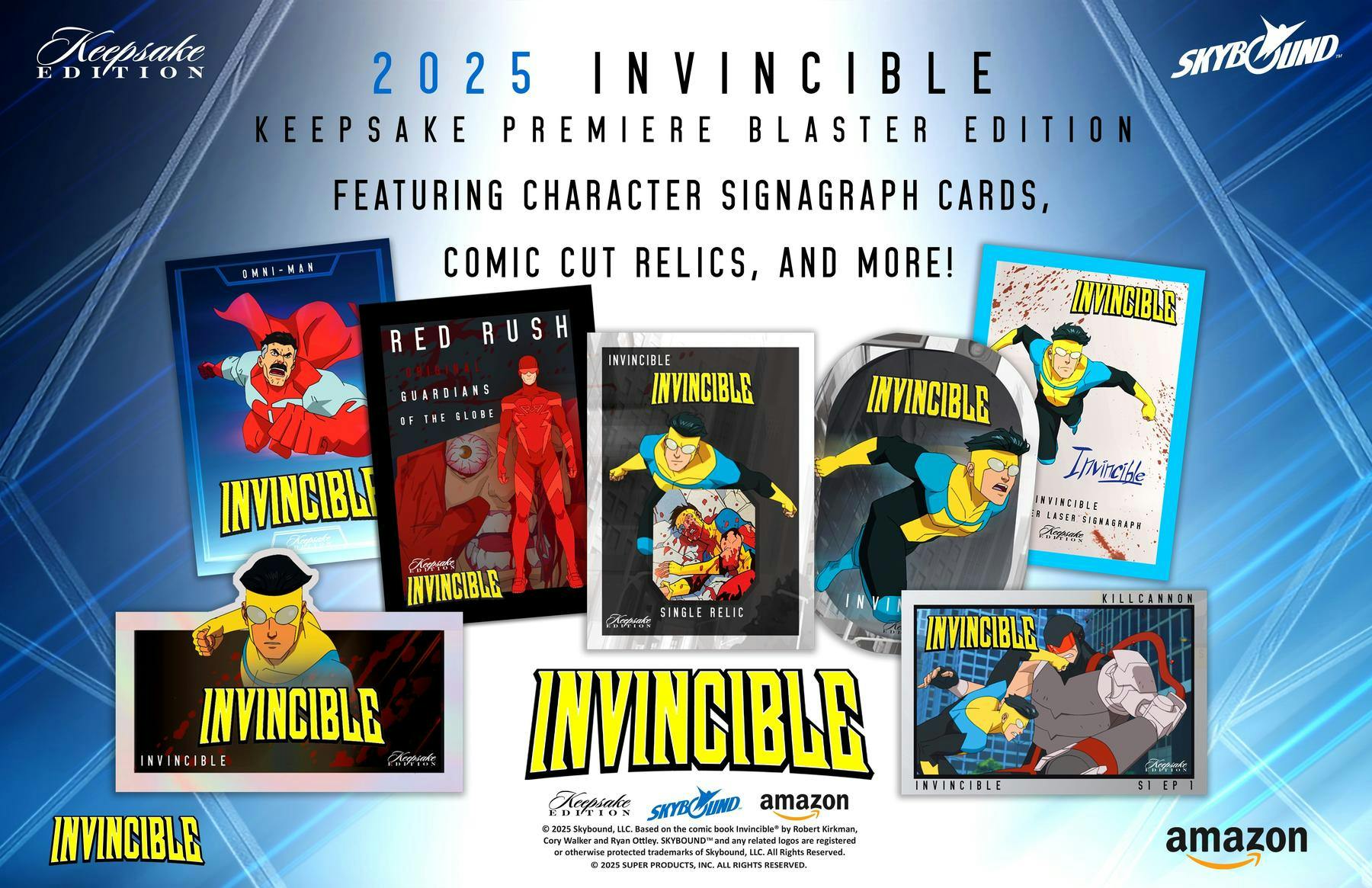 Keepsake Invincible 1st Edition Season 1 8-Pack Blaster 20-Box Case ...
