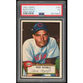 1952 Topps #161 Bud Byerly Gray Back PSA 3 *9626 (Reed Buy)