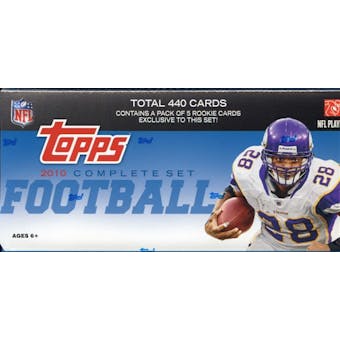 2010 Topps Factory Set Football Retail (Box)