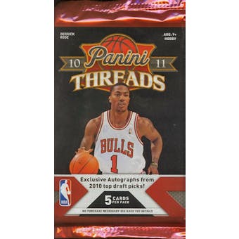 2010/11 Panini Threads Basketball Hobby Pack