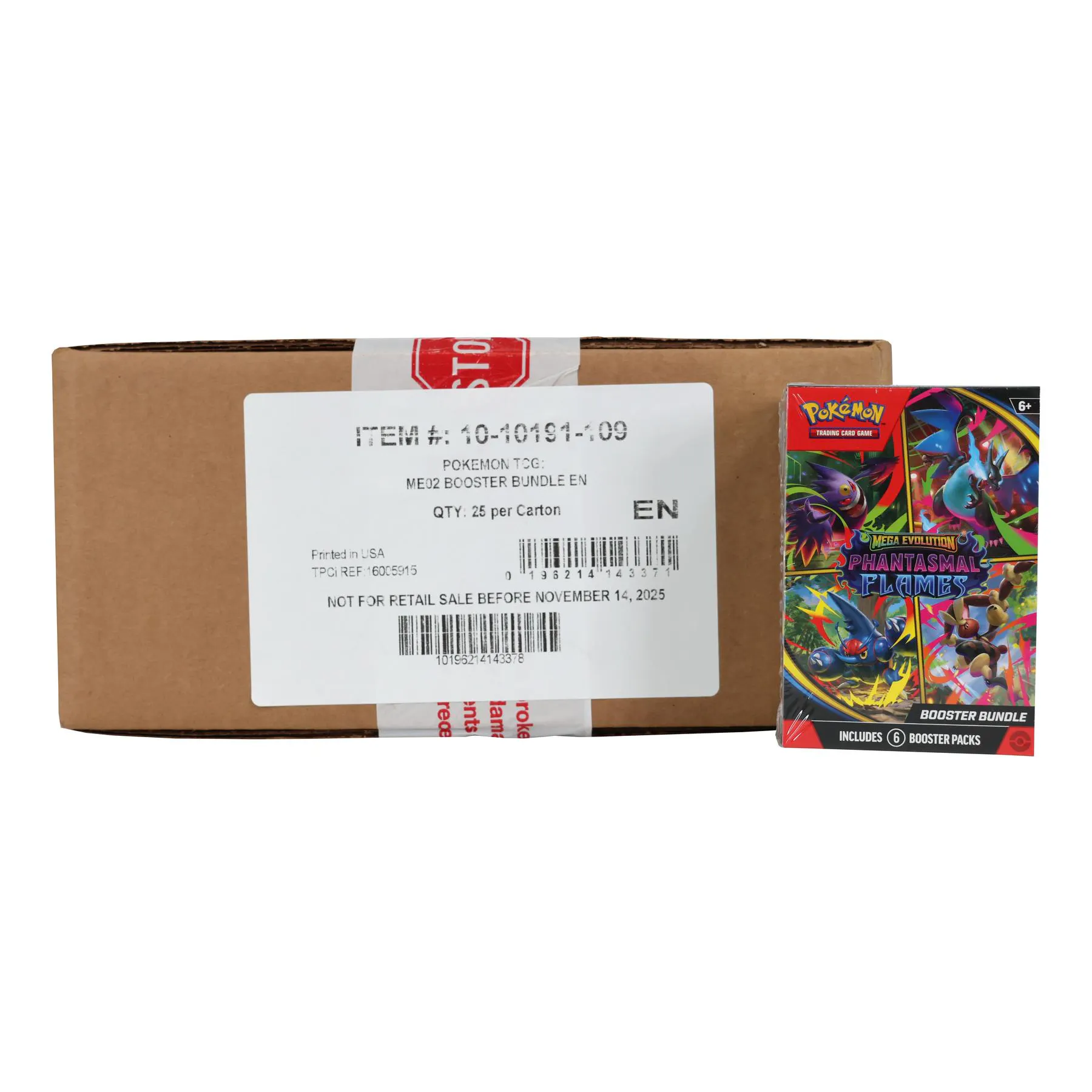 Pokemon Mega Evolution: Phantasmal Flames Booster 25-Bundle Case | DA Card World Pokemon Mega Evolution: Phantasmal Flames Booster 25-Bundle Case | DA Card World