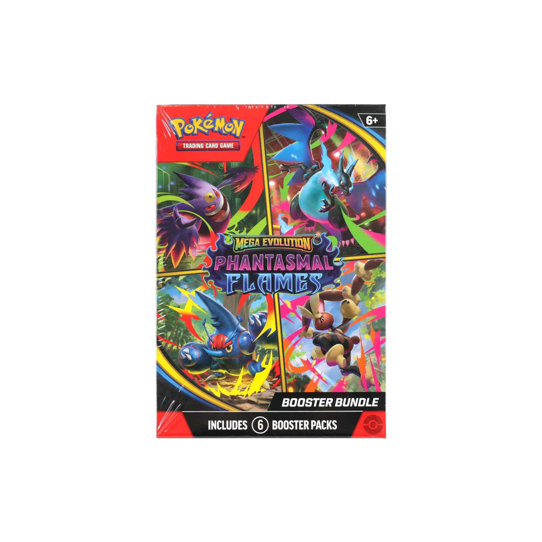 Pokemon Mega Evolution: Phantasmal Flames 6-Pack Booster Bundle | DA Card World Pokemon Mega Evolution: Phantasmal Flames 6-Pack Booster Bundle | DA Card World
