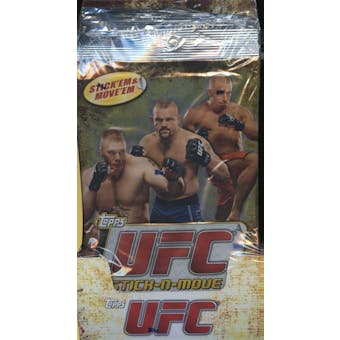 2010 Topps UFC Stick-N- Move 20-Pack Box