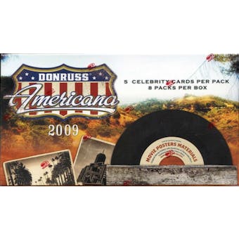 2009 Donruss Americana 8-Pack Box