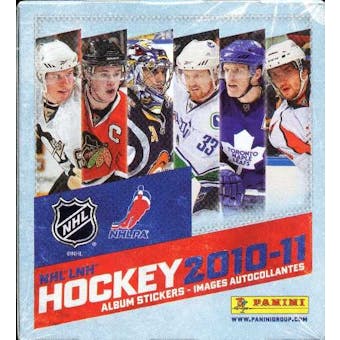 2010/11 Panini Hockey Sticker Box