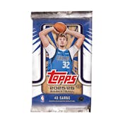 2025/26 Topps Basketball Hobby Jumbo Pack