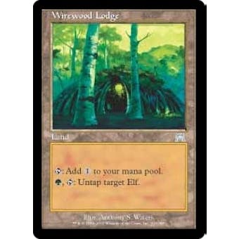 Magic the Gathering Onslaught Single Wirewood Lodge Foil