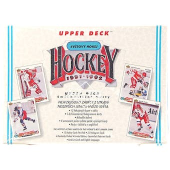 1991/92 Upper Deck Czech Hockey Retail Box