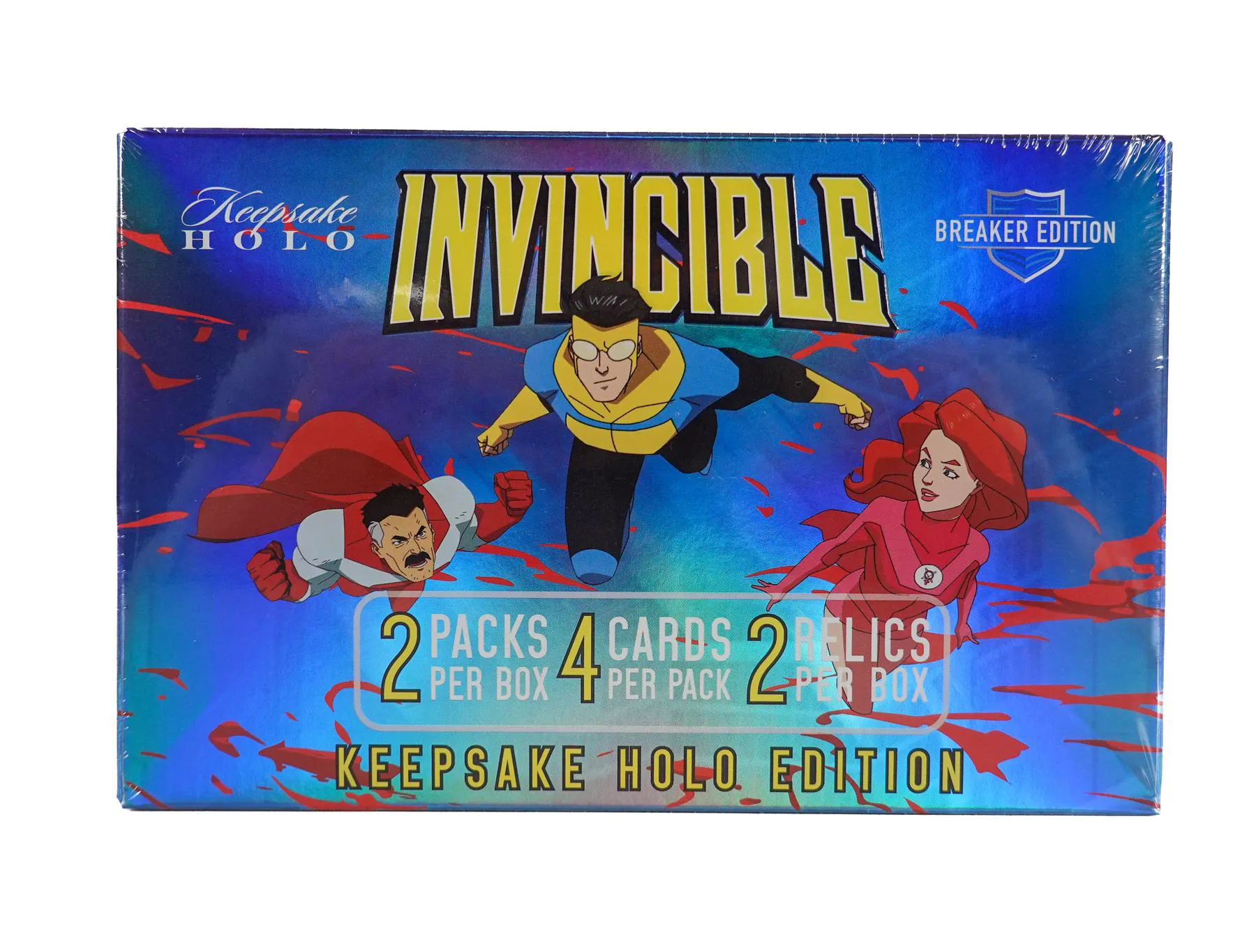 Invincible 2025 Season 1 Keepsake Holo Breakers Edition Trading Card Box Invincible 2025 Season 1 Keepsake Holo Breakers Edition Trading Card Box