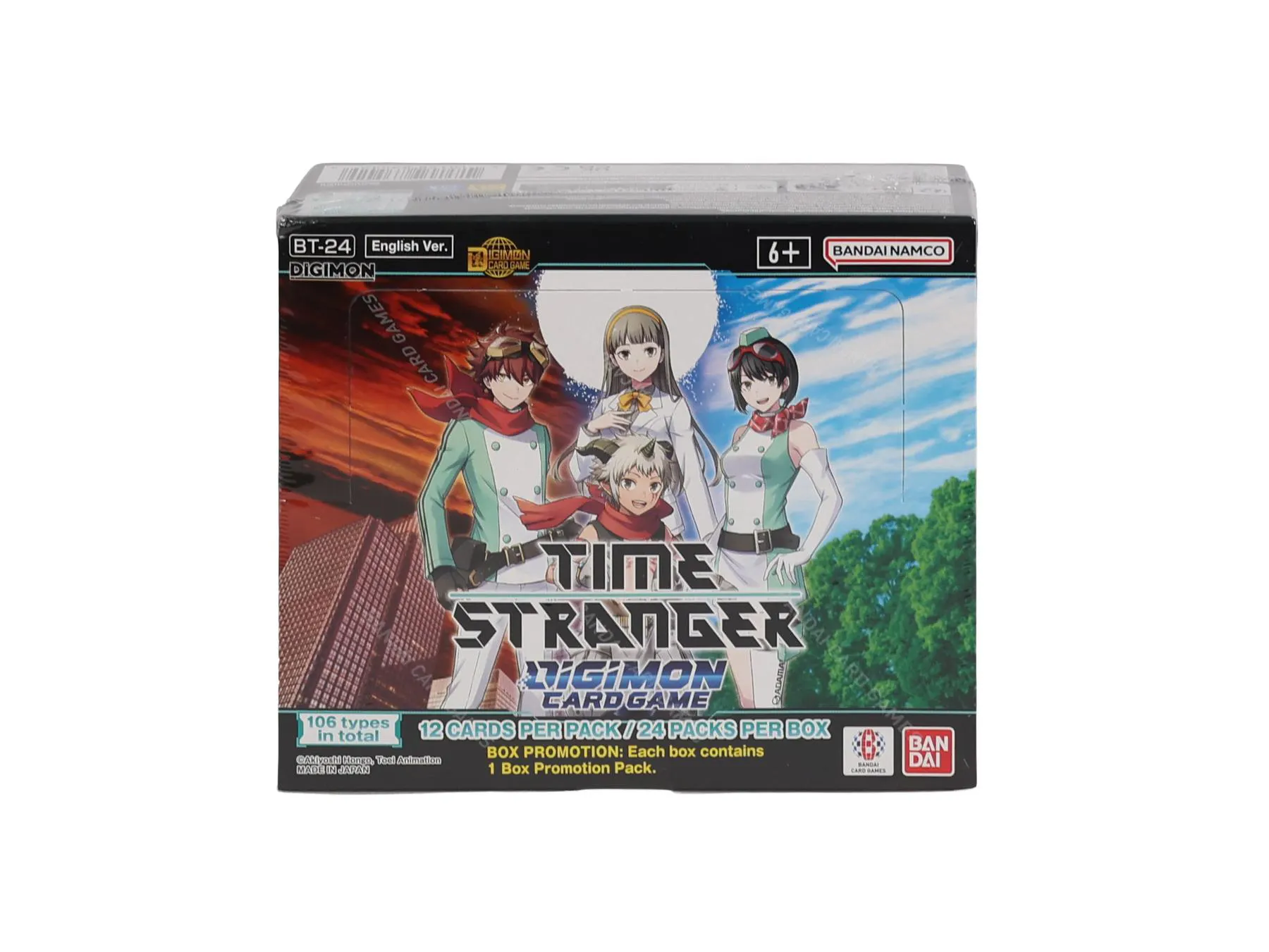 Digimon BT-24 Time Stranger Booster Box Digimon BT-24 Time Stranger Booster Box