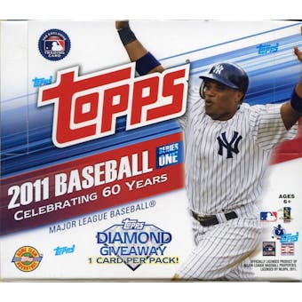 2011 Topps Series 1 Baseball Jumbo Box