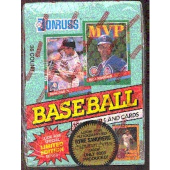 1991 Donruss Series 2 Baseball Wax Box