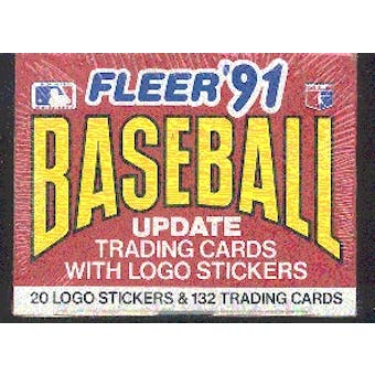 1991 Fleer Update Baseball Factory Set