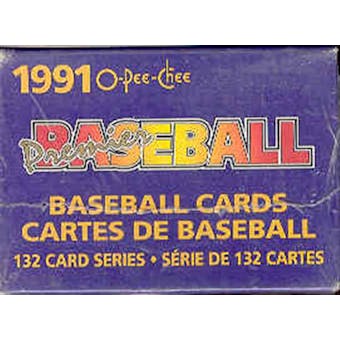 1991 O-Pee-Chee Premier Baseball Factory Set