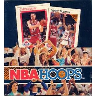 1991/92 Hoops Series 1 Basketball Rack Box