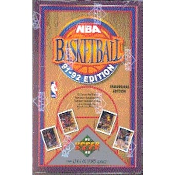 1991/92 Upper Deck Low # Basketball Hobby Box