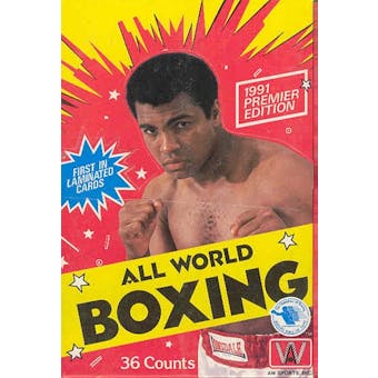 1991 All World Boxing Hobby Box