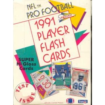 1991 Pacific Flash Cards Football Wax Box