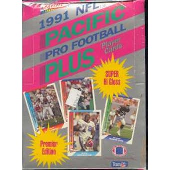 1991 Pacific Plus Series 1 Football Wax Box