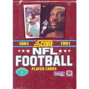 1991 Score Series 1 Football Wax Box
