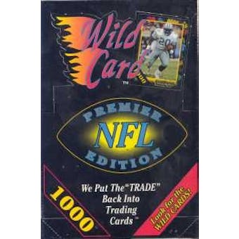 1991 Wild Card Football Wax Box (NFL)