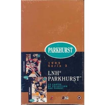 1991/92 Parkhurst French Series 2 Hockey Hobby Box