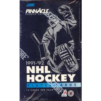 1991/92 Pinnacle U.S. Hockey Wax Box